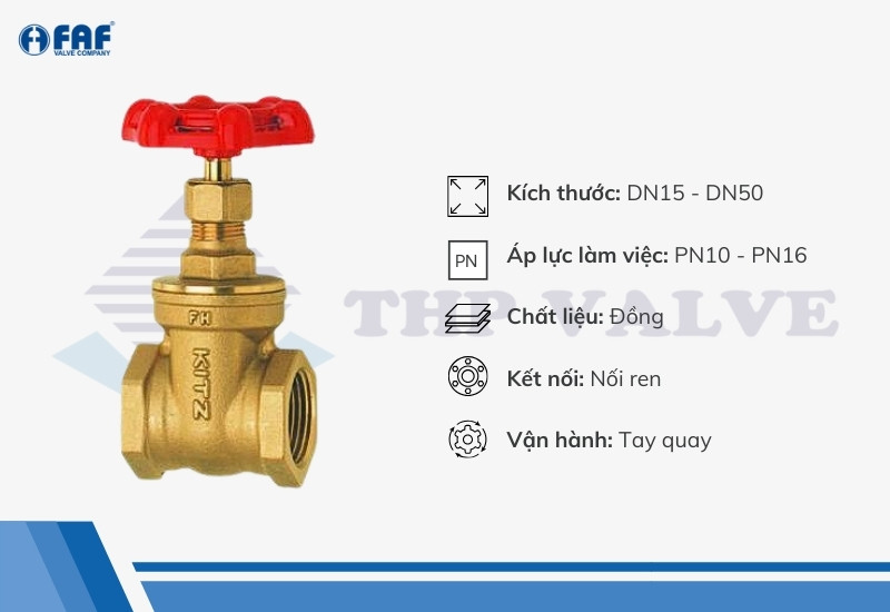 giới thiệu van cổng đồng