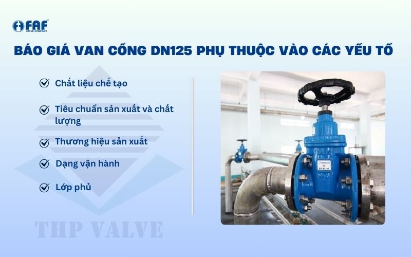 báo giá van cổng dn125