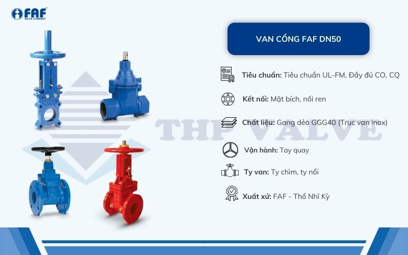 van cổng faf dn50