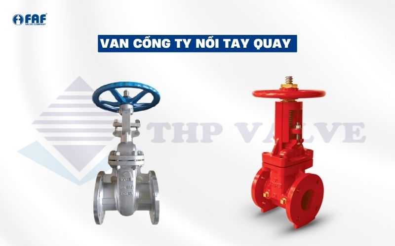 van cổng ty nổi tay quay