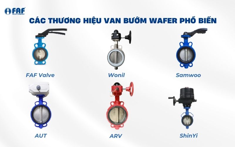 thương hiệu cung cấp van bướm wafer uy tín