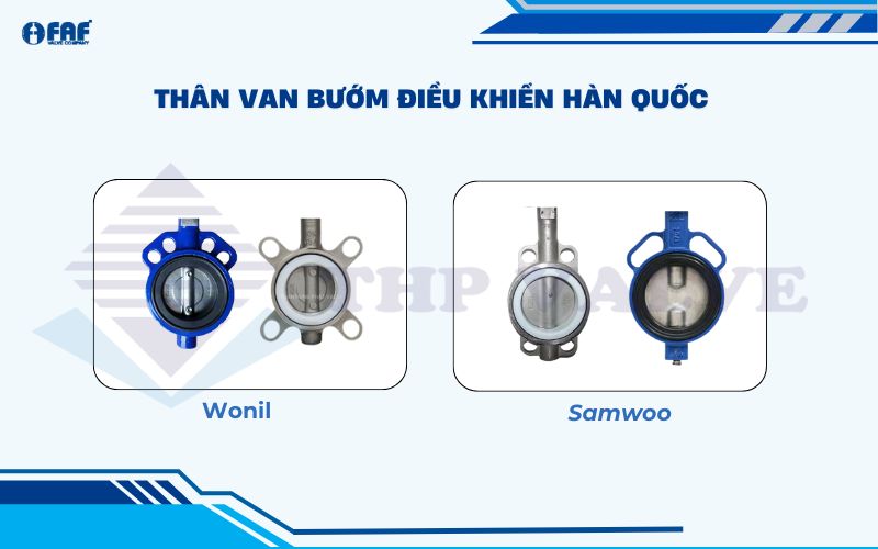 van bướm điều khiển hàn quốc