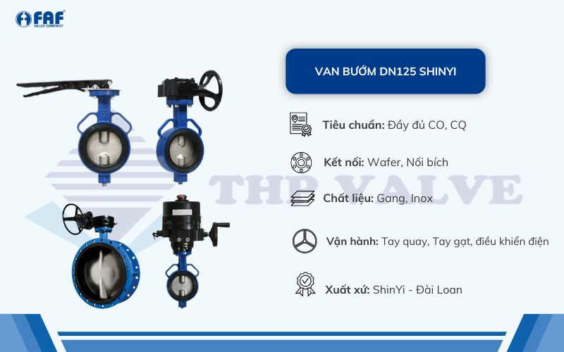 van bướm dn125 shinyi