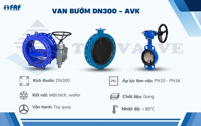 van bướm dn300 avk