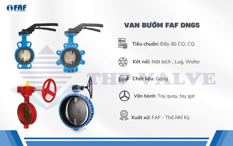 van bướm dn65 faf valve