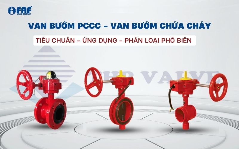 van bướm phòng cháy chữa cháy