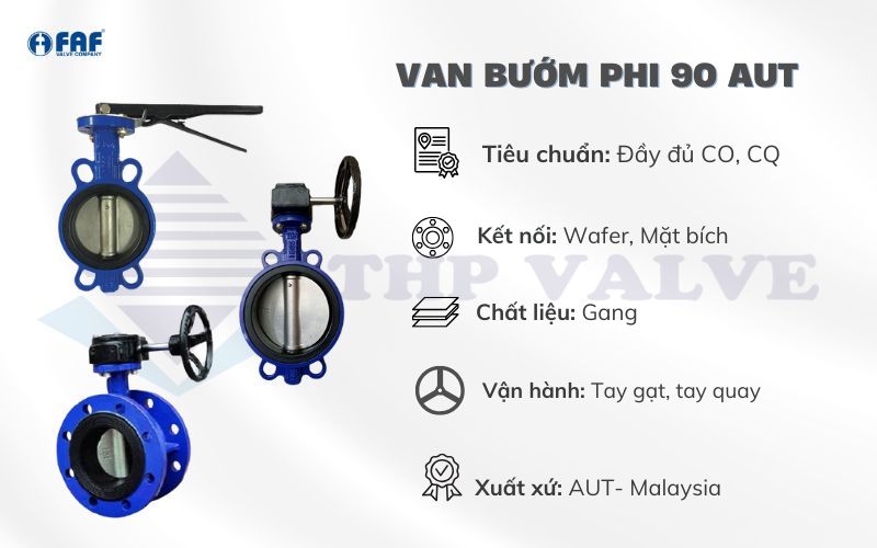 van bướm phi 90 aut