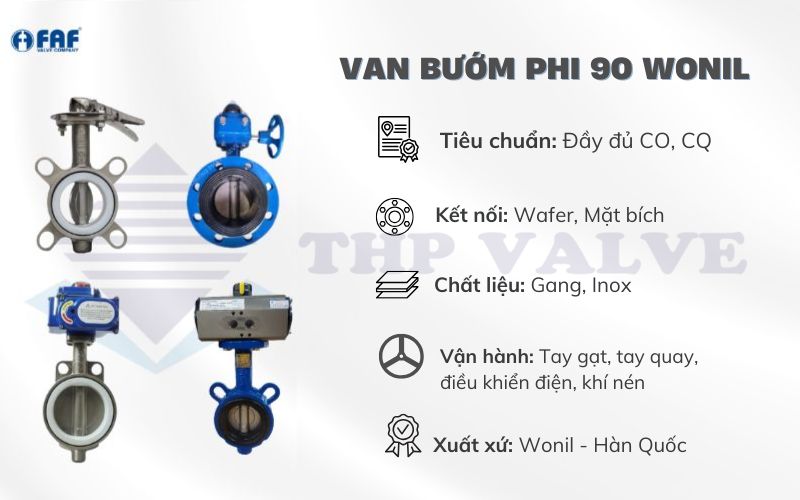 van bướm phi 90 wonil