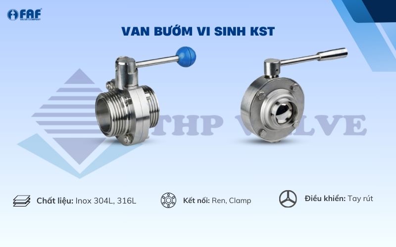 van bướm vi sinh kst