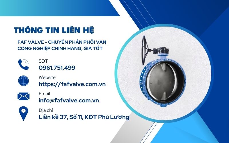 Đơn vị cung cấp van bướm chính hãng, giá tốt