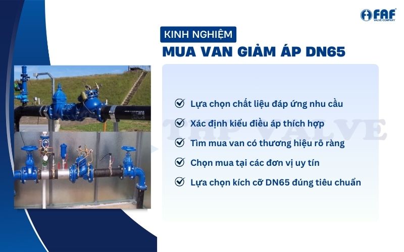 kinh nghiệm mua van giảm áp dn65