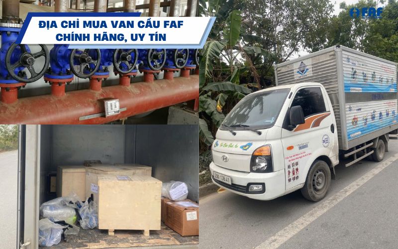 địa chỉ mua van cầu faf chính hãng