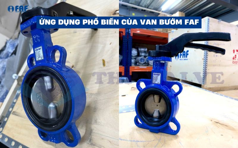 ứng dụng van bướm faf