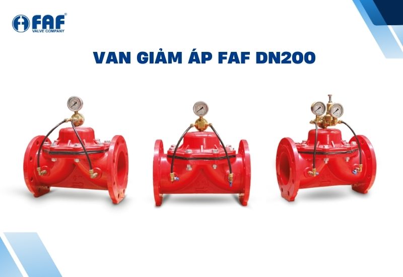 Van giảm áp FAF Valve DN200 xuất xứ Thổ Nhĩ Kỳ