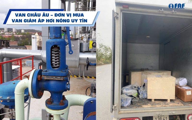 địa chỉ mua van giảm áp hơi nóng