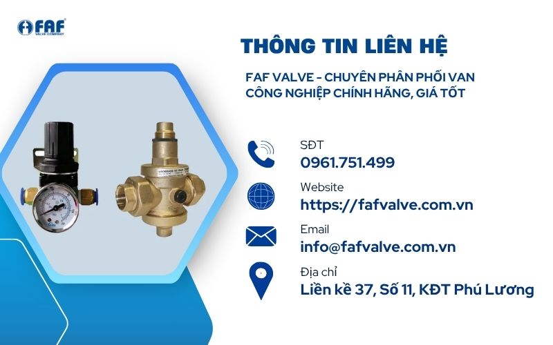 địa chỉ mua van giảm áp khí nén