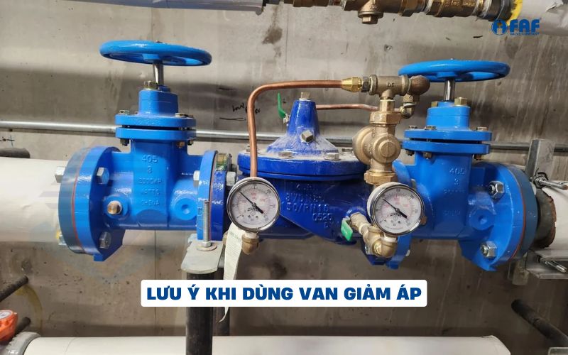 lưu ý khi sử dụng van giảm áp nhà cao tầng