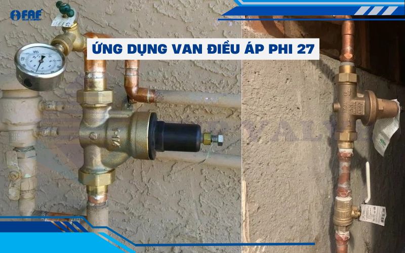 ứng dụng van giảm áp dn20