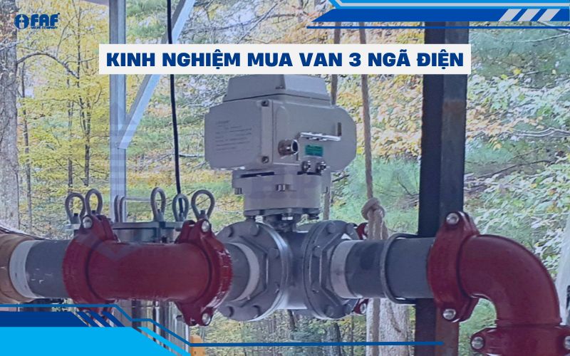 cách lưa chọn van 3 ngã điều khiển bằng điện