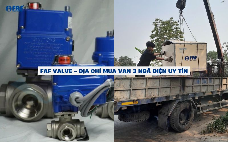 địa chỉ mua van 3 ngã điều khiển bằng điện uy tín