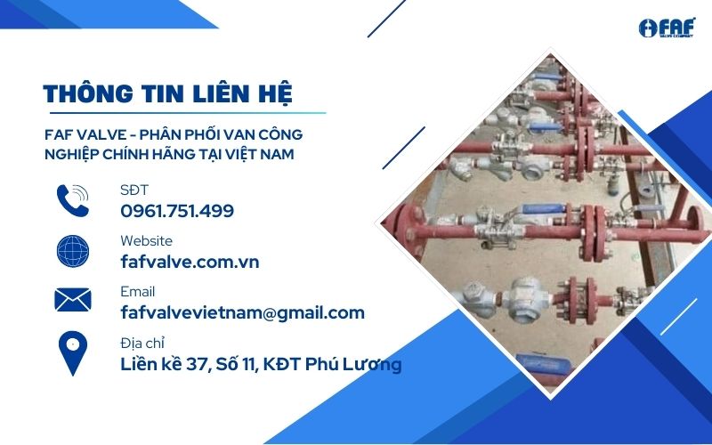 fafvalve phân phối van bi 21 chính hãng
