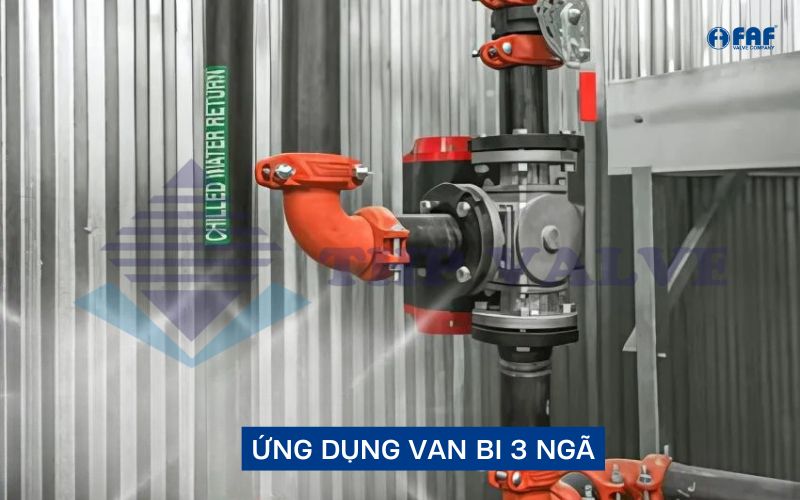 ứng dụng van bi 3 ngã