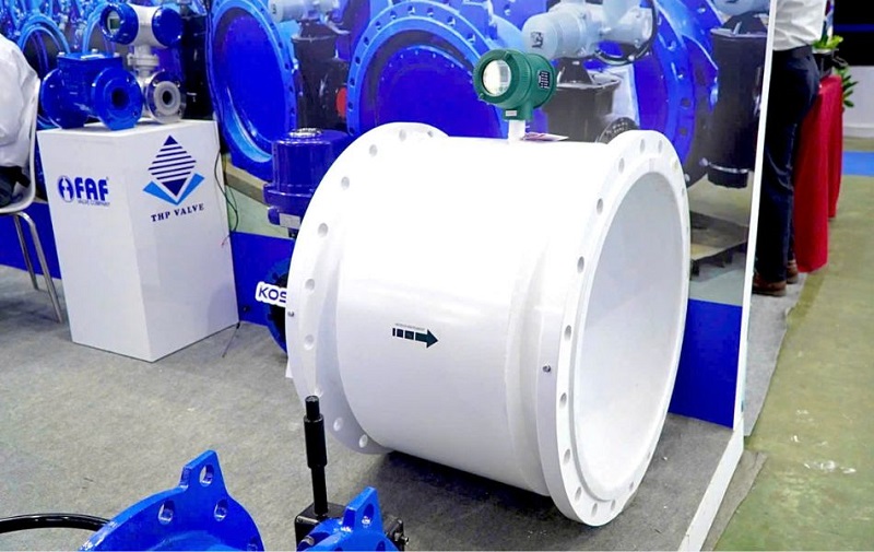 Đồng hồ đo lưu lượng nước size khủng thu hút nhiều sự quan tâm