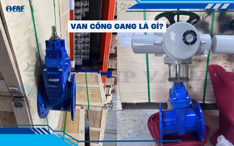 giới thiệu van cổng gang