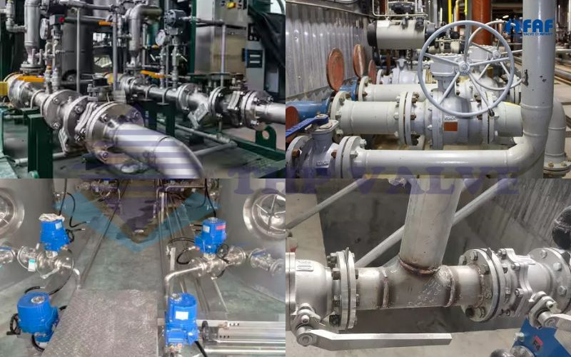 ứng dụng van bi inox dn50