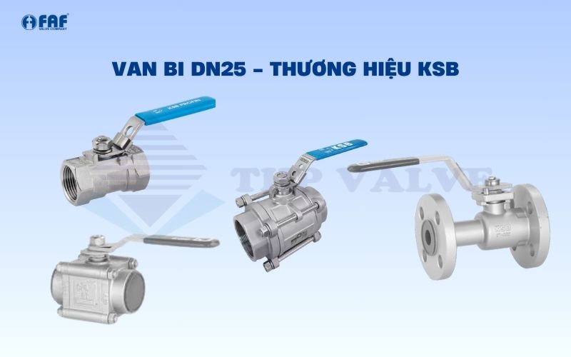 van bi dn25 thương hiệu kvb