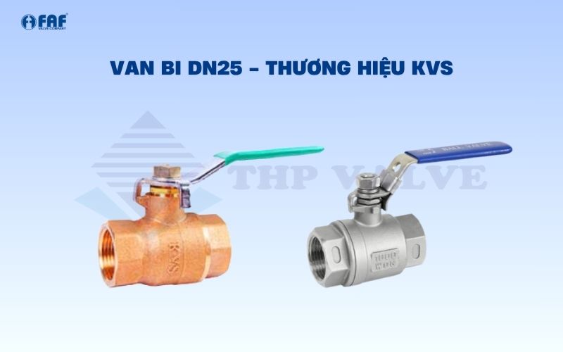 van bi dn25 thương hiệu kvs