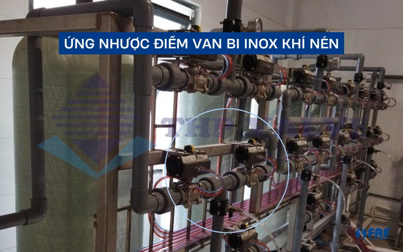 đánh giá ưu nhược điểm van bi inox điều khiển khí nén
