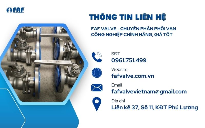 địa chỉ mua van bi tay gạt inox chính hãng