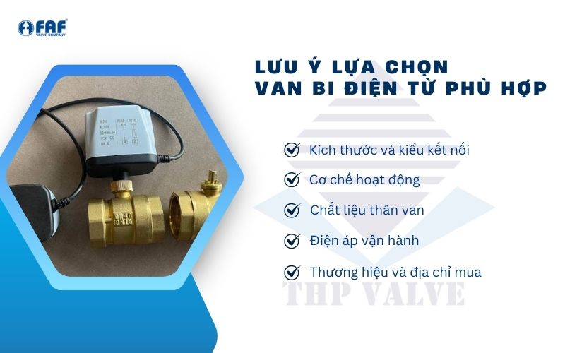 kinh nghiệm chọn mua van bi điện từ