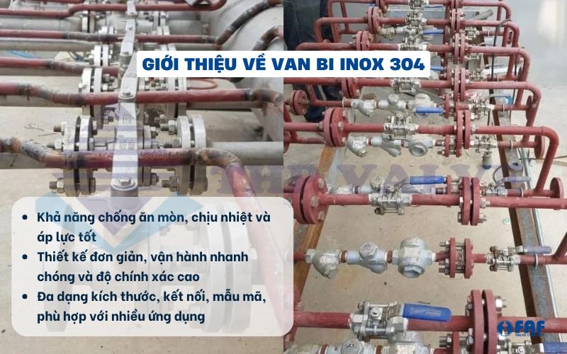 giới thiệu van bi inox 304