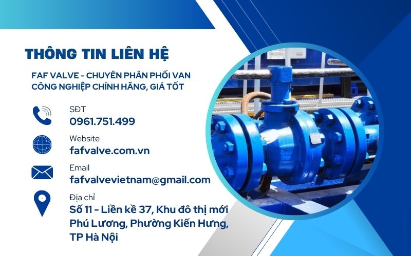 mua van bi gang chính hãng tại faf valve