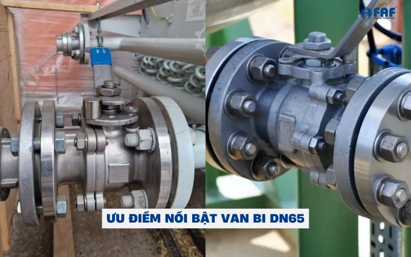 ưu điểm nổi bật van bi dn65