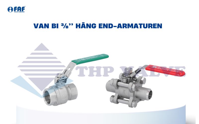 van bi 3/8 hãng End-Armaturen