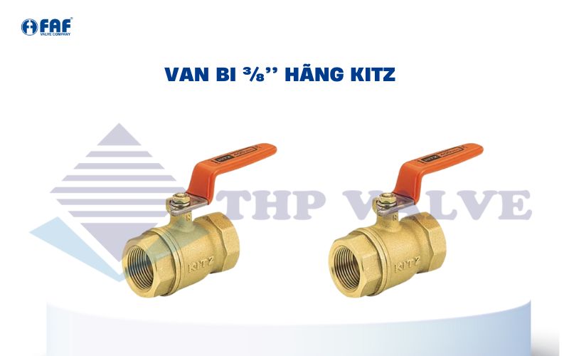 van bi 3/8 hãng kitz