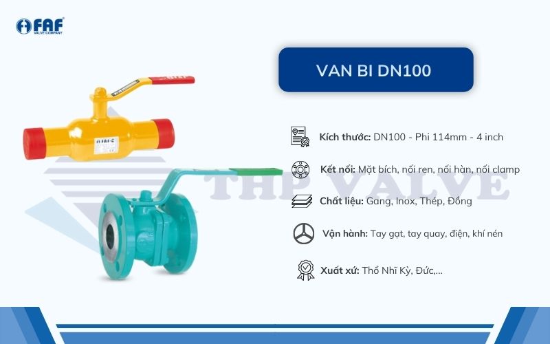 van bi dn100 là gì