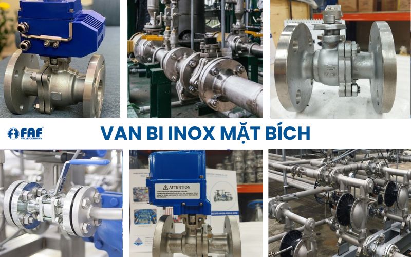 van bi inox mặt bích