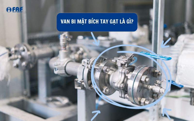 van bi mặt bích tay gạt là gì