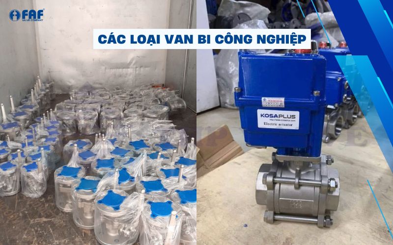 các loại van bi