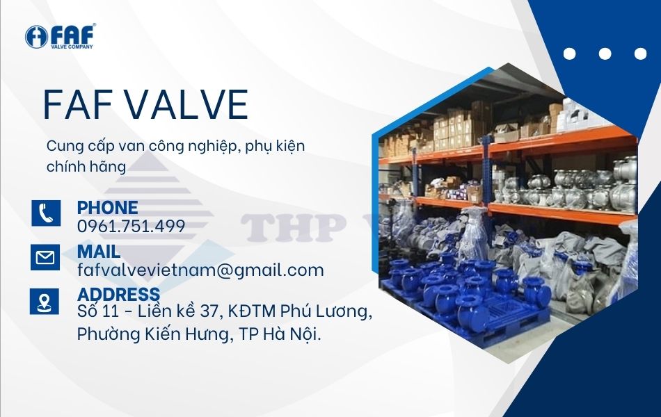 địa chỉ cung cấp van công nghiệp và phụ kiện chính hãng