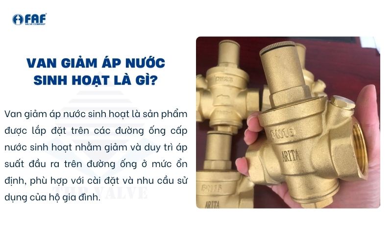 giới thiệu về van giảm áp nước sinh hoạt