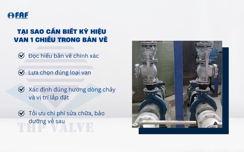 tầm quan trọng của ký hiệu van một chiều