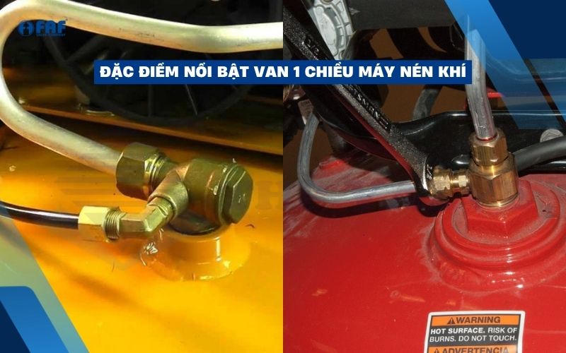 ưu điểm nổi bật van 1 chiều cho máy bơm hơi