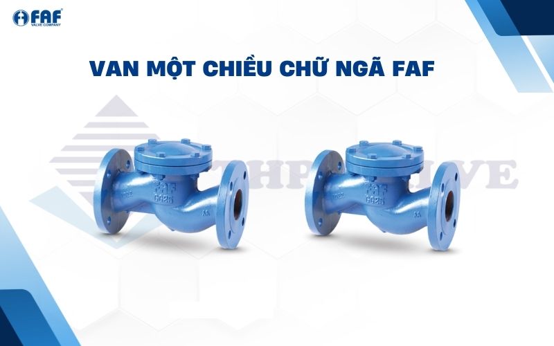 van 1 chiều chữ ngã faf