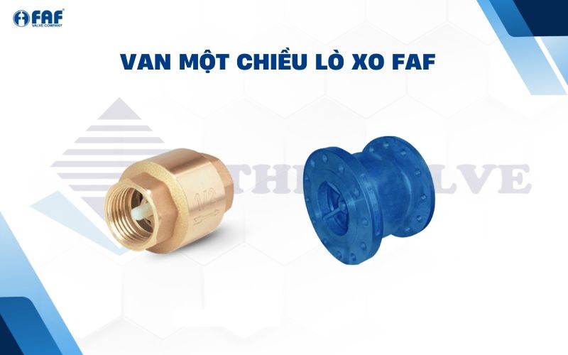 van 1 chiều lò xo faf