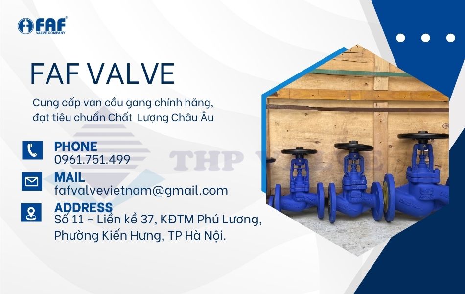 địa chỉ mua van cầu gang chính hãng